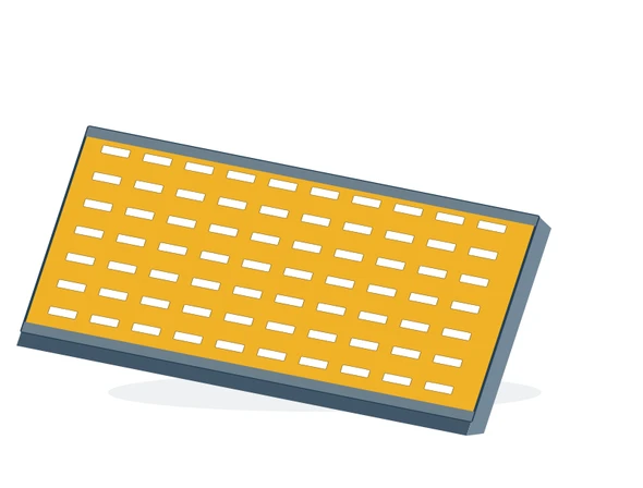 Custom Polyurethane Flip-Flow Screen Mats