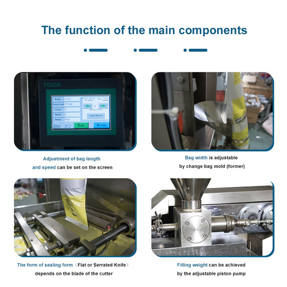 Small Automatic Honey Sachet Stick Processing And Packing Machine