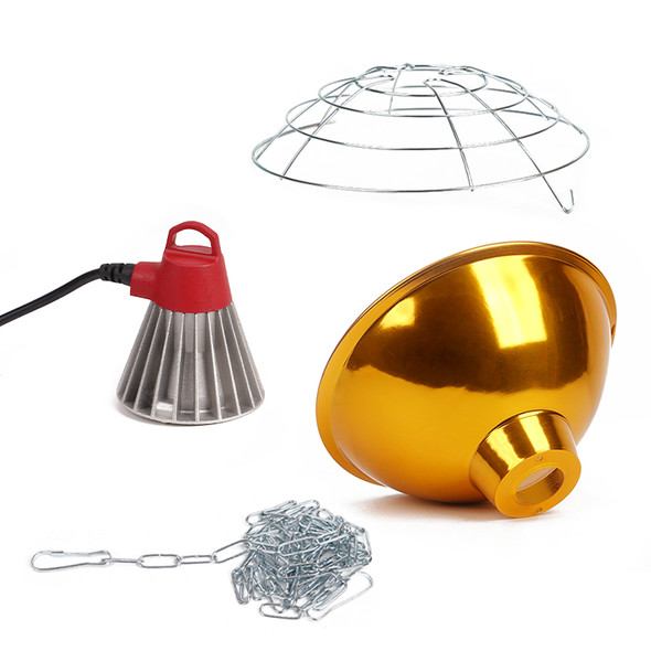 Pig Farm Aluminum Alloy Thermal Heating Lamp Cover Lampshade Heating Lampshade