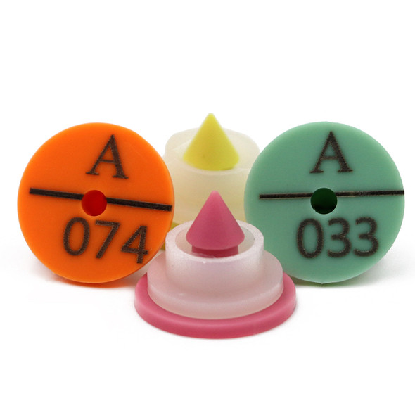 TPU Rabbit Identification Ear Tags – Custom Printing Available