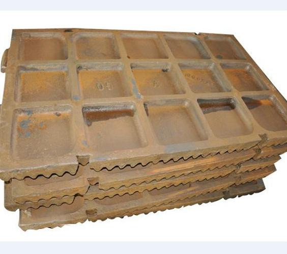 JP-01 high-manganese fixed and movable jaw plate set