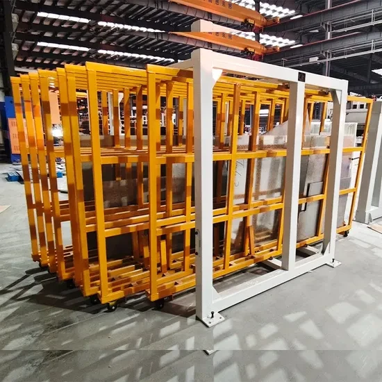 Vertical Sheet Metal Offcut Storage Racks for Fabrication Workshops