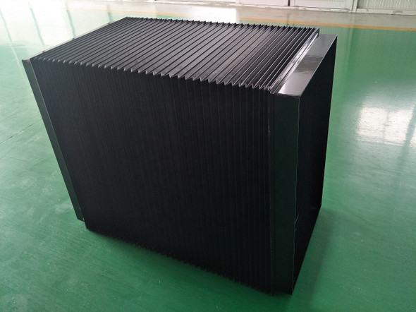 Custom Accordion Bellows Covers for CNC Machine Ways