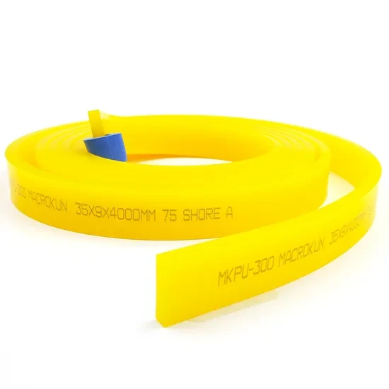 4m polyurethane screen printing squeegee blade roll