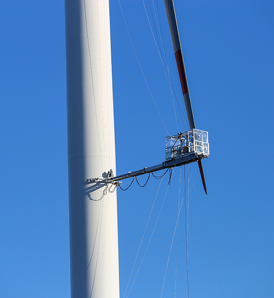 3S SOFIT-Z3 Wind Turbine Blade Maintenance Platform