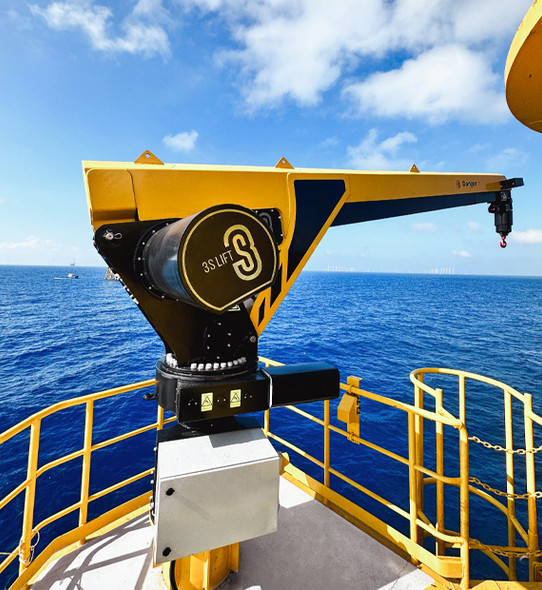 3S OC-5010 Offshore Wind Turbine Davit Crane