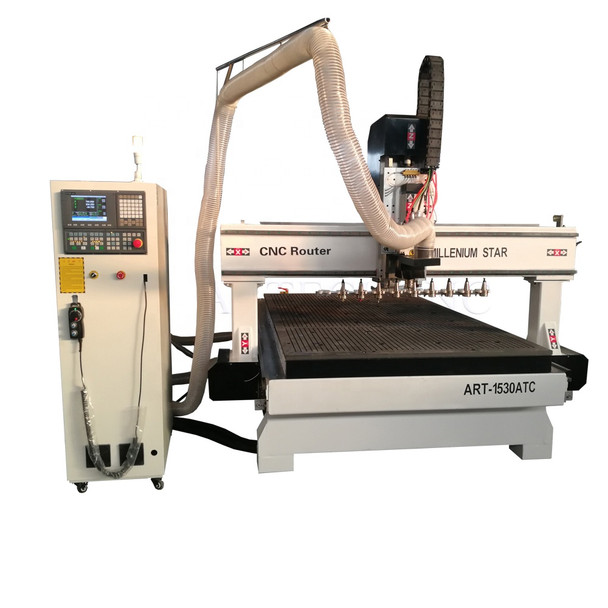 CNC Router with Automatic Tool Changer