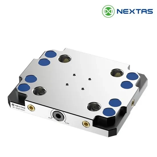 NT-S96P192V1 Manual Zero-Point Clamping Pallet, 156 ×192 mm