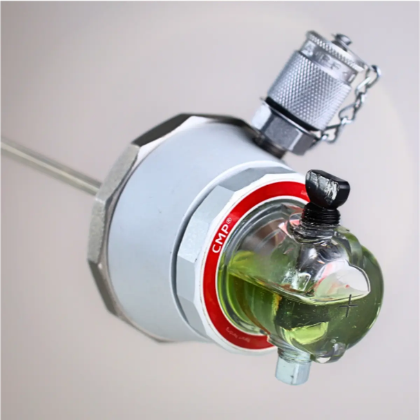 Luneta CMP condition monitoring pod with sight glass and sampling connection
