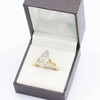 Antique Edwardian 18ct Gold Old Cut Diamond Marquise Ring