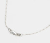 Second Hand 9ct White Gold Locket and 18” Chain