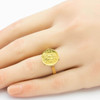 Second Hand 18ct Gold Coin Ring