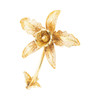 Second Hand 18ct Gold Filigree Flower Brooch