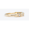 Second Hand 9ct Gold 7 Stone Diamond Half Eternity Ring