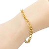 Second Hand 18ct Gold 8” Figaro Bracelet