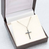 Second Hand Platinum Cross and Chain