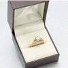 Vintage 18ct Gold 0.25 Carat Diamond High Set Solitaire Engagement Ring - In Box