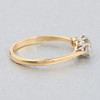 Vintage 18ct Gold 3 Stone Diamond Ring