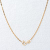 Second Hand 9ct Gold 18” Partridge Eye Link Chain Necklace