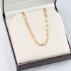 Second Hand 18ct Gold 22” Fancy Figaro Matinee Chain Necklace
