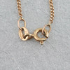 Second Hand 9ct Gold Diamond Heart Pendant and Chain 