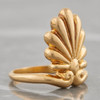 Second Hand 18ct Gold Egyptian Style Palmette Ring 