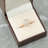 Second Hand 9ct Gold 0.25 Carat Diamond Cluster Ring