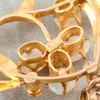 Antique Art Nouveau 9ct Gold Opal Floral Necklace