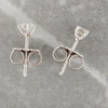 Second Hand 18ct White Gold 0.25 Carat Diamond Stud Earrings