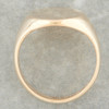 Second Hand 9ct Gold Smooth Oval Signet Ring