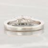 Second Hand 18ct White Gold 0.50 Carat 3 Stone Diamond Ring