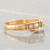 Antique 18ct Gold Emerald, Pearl and Diamond Ring