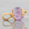 Ancient Greek Gold & Amethyst Pomegranate Pendant