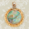 Antique 18ct Gold Abalone Shell Locket