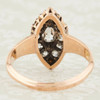 Antique 18ct Gold Old Cut Diamond Marquise Ring