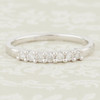 9ct White Gold 7 Stone Diamond Eternity Ring