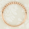 9ct Yellow Gold Slimline Diamond Eternity Ring