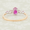 18ct Gold Ruby & Diamond Dress Ring