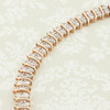 Second Hand 14ct Gold 2 Carat Twin Diamond Bracelet - SOLD 226