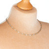 Second Hand 9ct 2 Colour Gold 18” Fancy Figaro Chain Necklace