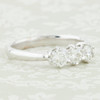 18ct White Gold 3 Stone Diamond Ring