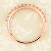 9ct Rose Gold 15 Stone Diamond Eternity Ring