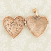 Antique Victorian 9ct Gold Openwork Heart Locket