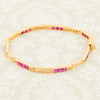 Second Hand 18ct Gold Ruby and Diamond Bracelet
