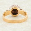 Second Hand 18ct Gold Illusion Set Diamond Cluster Ring