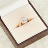 Second Hand 18ct Gold Illusion Set Diamond Cluster Ring