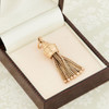 Antique Victorian 9ct Gold Tassel Pendant