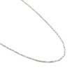  Second Hand 18ct White Gold 20” Anchor Bar Chain Necklace