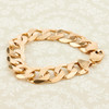 Second Hand 9ct Gold Heavy Curb Bracelet