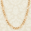 Second Hand 9ct Gold Heavy Figaro Chain Necklace